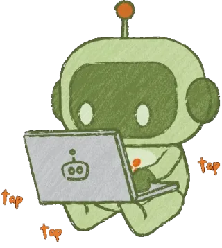 Otii mascot pointing at the six hub areas